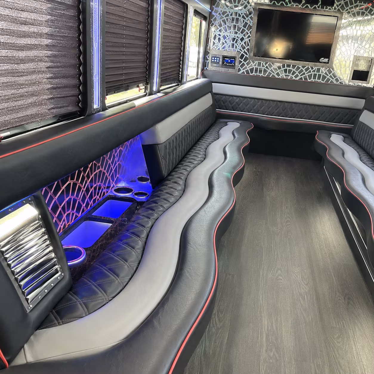 across lakeville minnesota party bus rental