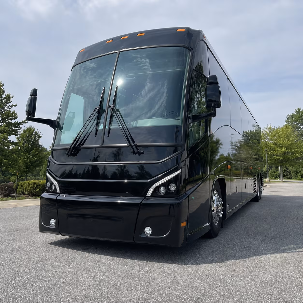 bus rental options for lakeville trips