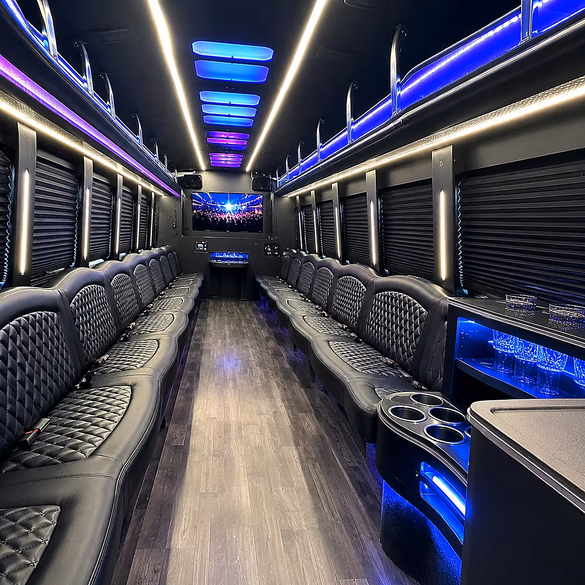 lakeville concert party bus rental