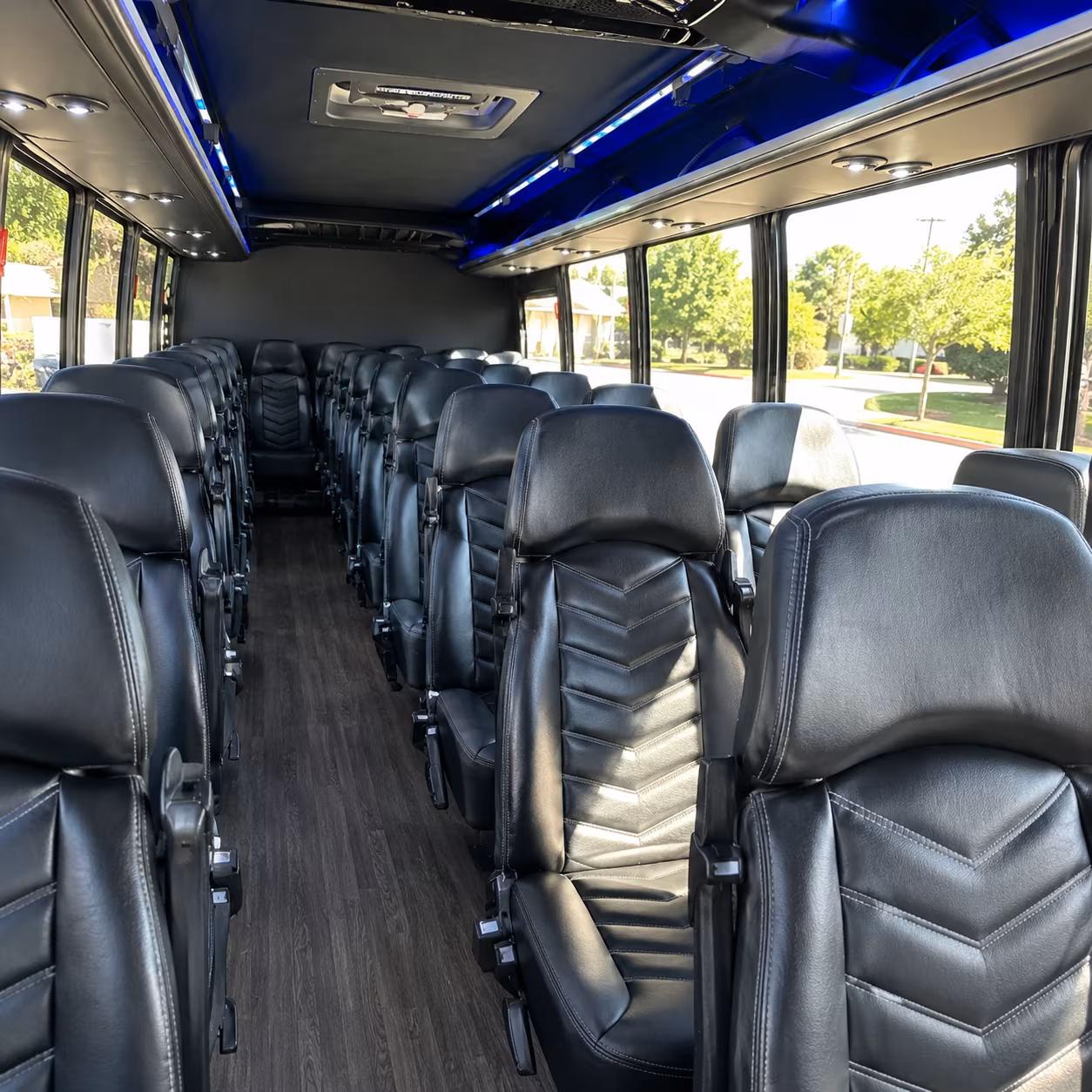 lakeville corporate event transportation onboard seating