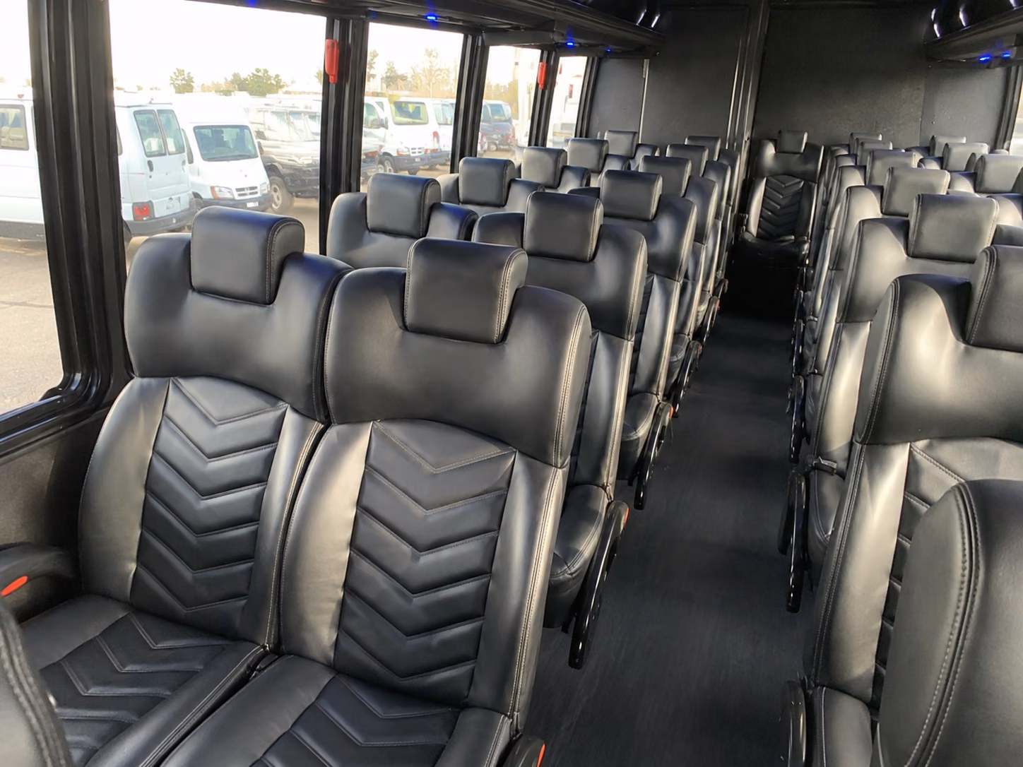 lakeville religious group transportation onboard seating
