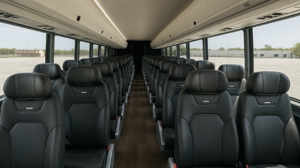 lakeville 15 passenger minibus inside