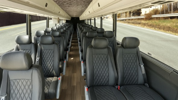 lakeville 20 passenger minibus inside