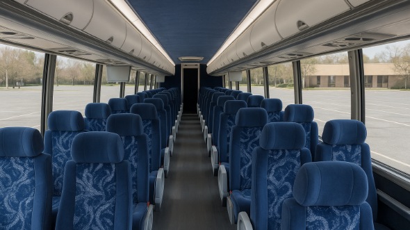 lakeville 56 passenger charter bus rental